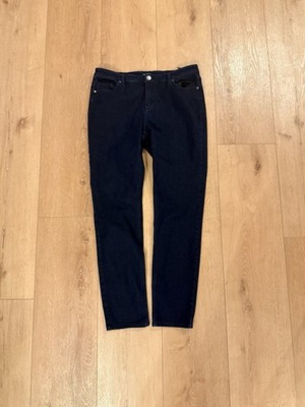 Buffalo David Bitton Women’s Francesca Dark Wash Jean Mid-rise Skinny Size 12/32